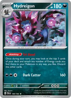 Hydreigon, Paldea Evolved 140