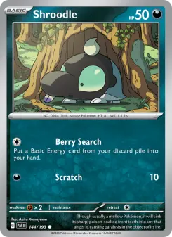 Shroodle, Paldea Evolved 144