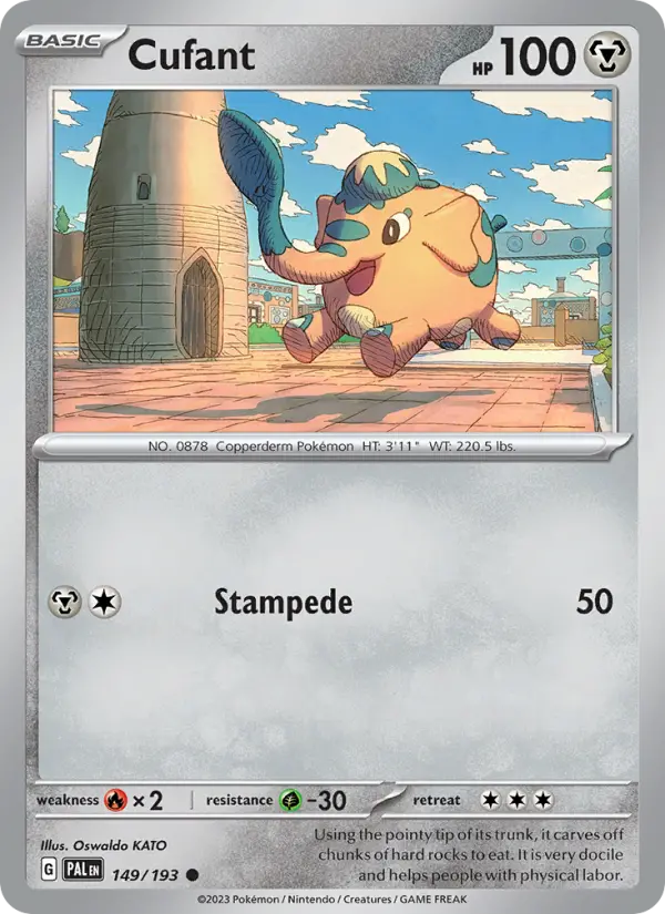 Cufant, Paldea Evolved 149