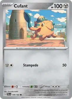 Cufant, Paldea Evolved 149