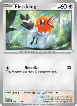 Fletchling, Paldea Evolved 163