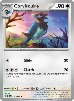 Corvisquire, Paldea Evolved 165