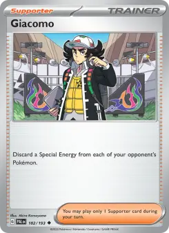 Giacomo, Paldea Evolved 182