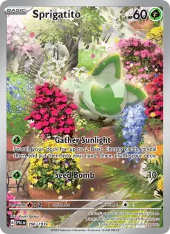 Sprigatito, Paldea Evolved 196