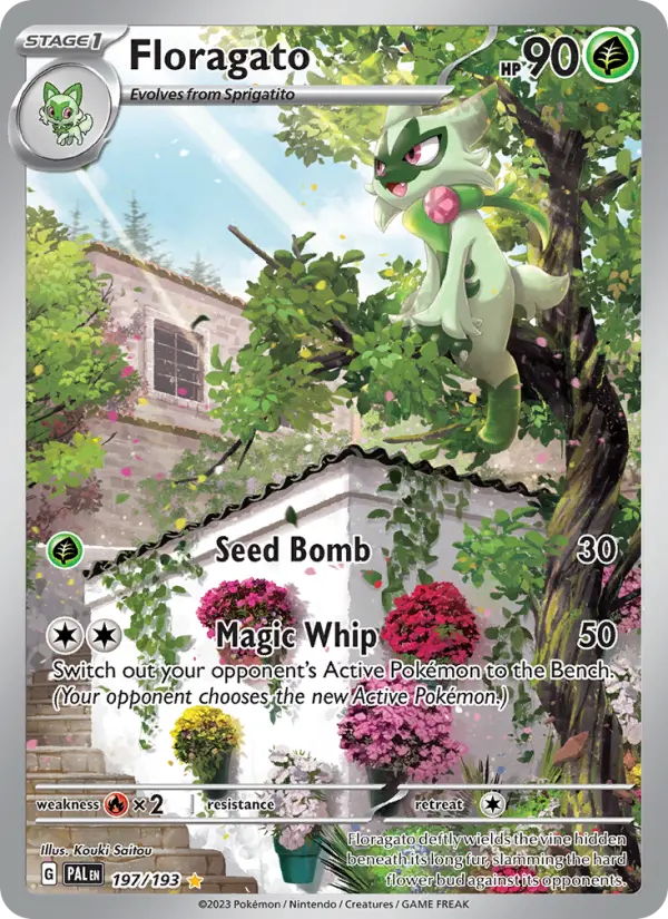 Floragato, Paldea Evolved 197