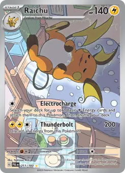 Raichu, Paldea Evolved 211