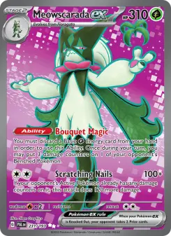 Meowscarada ex, Paldea Evolved 231