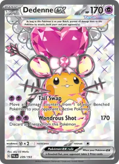 Dedenne ex, Paldea Evolved 239