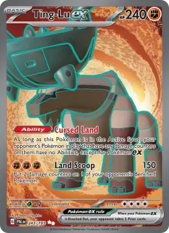 Ting-Lu ex, Paldea Evolved 243