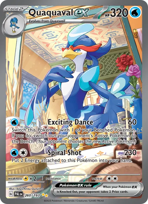 Quaquaval ex, Paldea Evolved 260