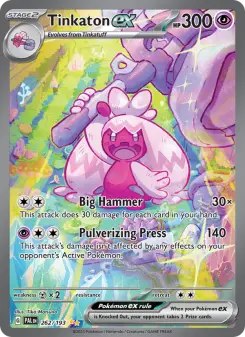 Tinkaton ex, Paldea Evolved 262