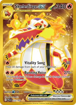 Skeledirge ex, Paldea Evolved 272