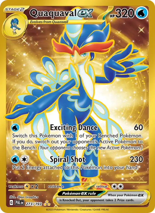 Quaquaval ex, Paldea Evolved 273