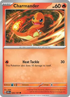 Charmander, Obsidian Flames 026