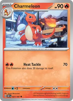 Charmeleon, Obsidian Flames 027