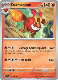 Darmanitan, Obsidian Flames 035