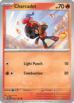 Charcadet, Obsidian Flames 043