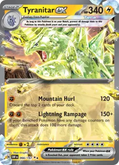 Tyranitar ex, Obsidian Flames 066