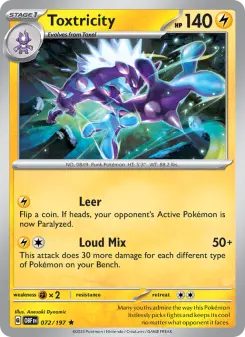 Toxtricity, Obsidian Flames 072