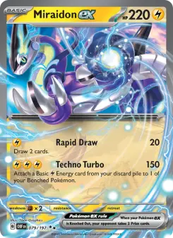 Miraidon ex, Obsidian Flames 079