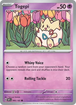 Togepi, Obsidian Flames 083