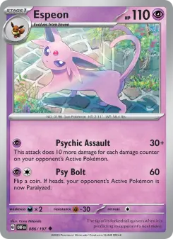 Espeon, Obsidian Flames 086