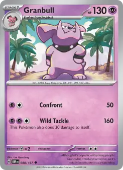 Granbull, Obsidian Flames 088