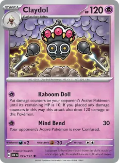 Claydol, Obsidian Flames 095