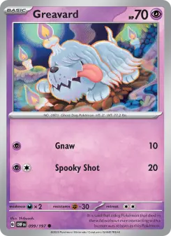 Greavard, Obsidian Flames 099
