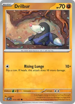 Drilbur, Obsidian Flames 111