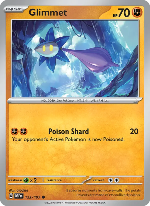Glimmet, Obsidian Flames 122