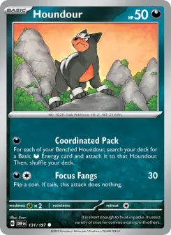 Houndour, Obsidian Flames 131