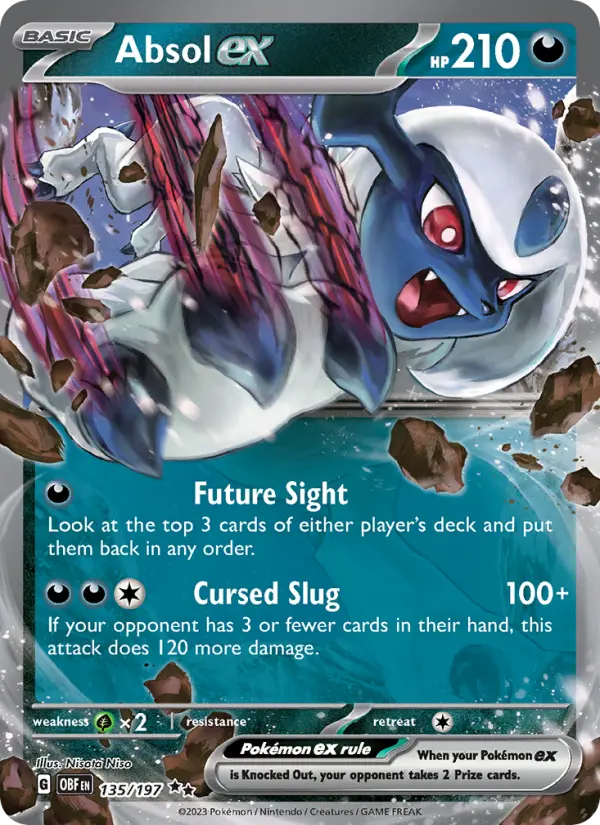 Absol ex, Obsidian Flames 135