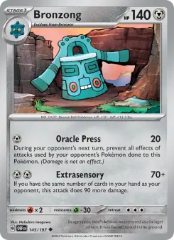 Bronzong, Obsidian Flames 145