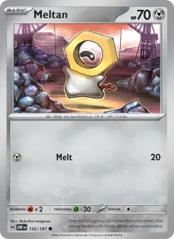 Meltan, Obsidian Flames 152