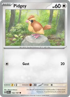 Pidgey, Obsidian Flames 162