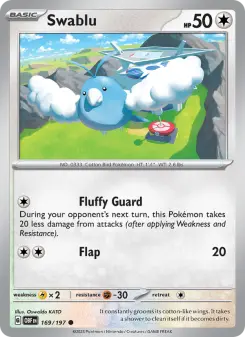 Swablu, Obsidian Flames 169