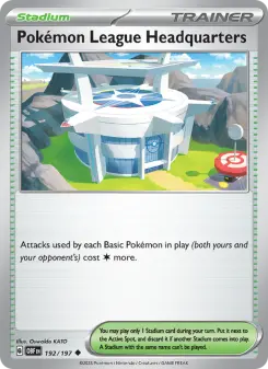 Pokémon League Headquarters, Obsidian Flames 192