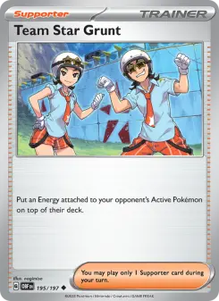 Team Star Grunt, Obsidian Flames 195