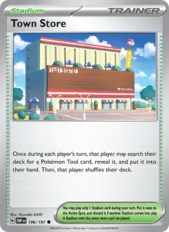 Town Store, Obsidian Flames 196