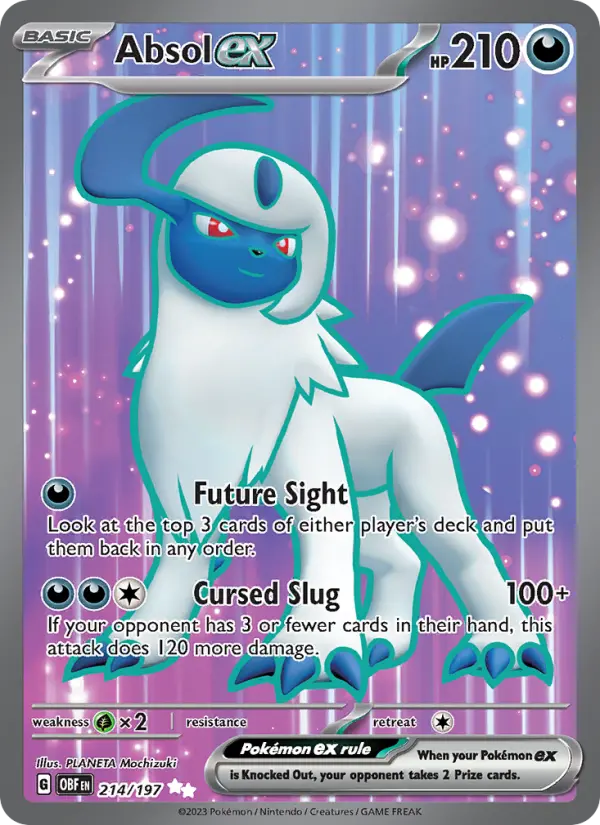 Absol ex, Obsidian Flames 214