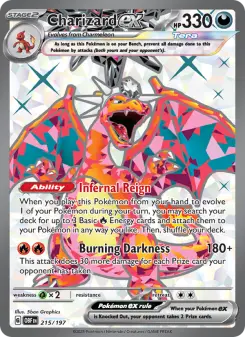 Charizard ex, Obsidian Flames 215