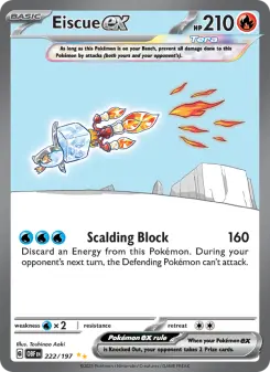 Eiscue ex, Obsidian Flames 222