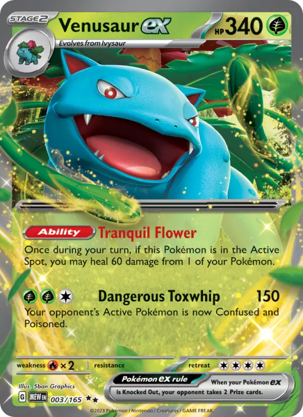 Venusaur ex, 151 003