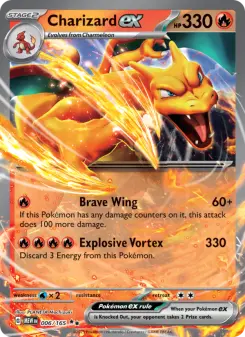 Charizard ex, 151 006