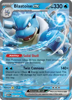 Blastoise ex, 151 009