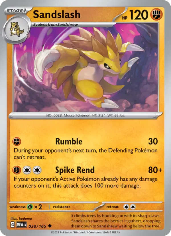 Sandslash, 151 028