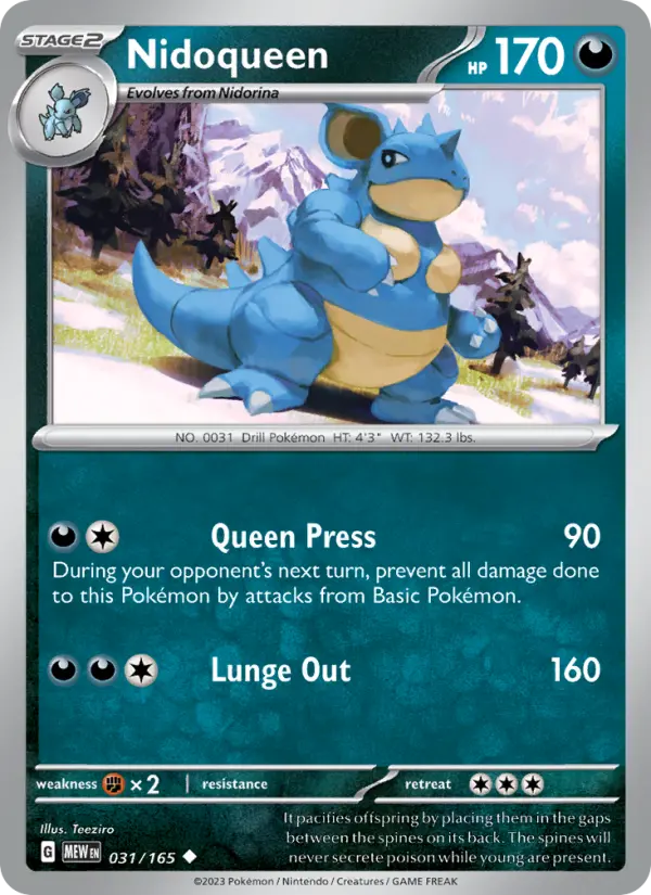 Nidoqueen, 151 031