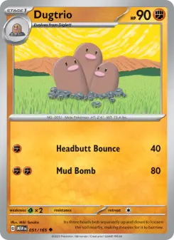 Dugtrio, 151 051