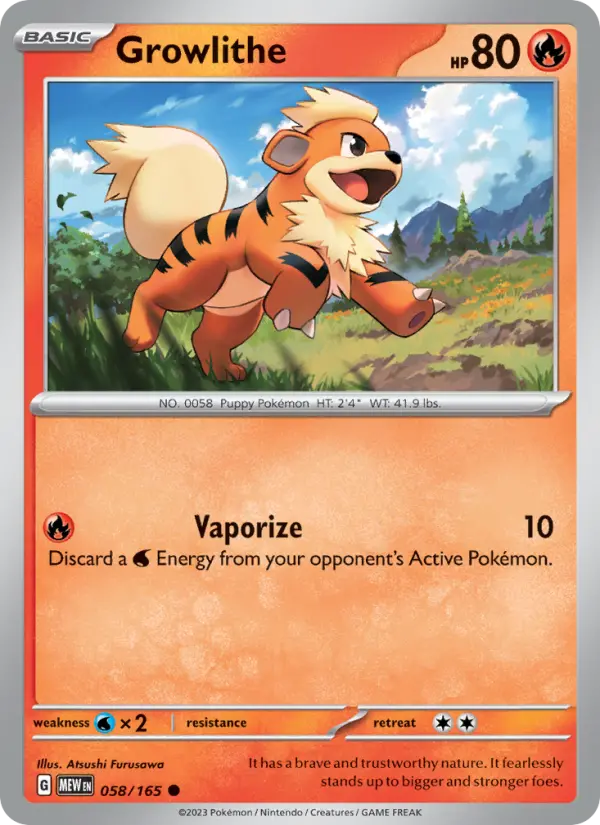 Growlithe, 151 058